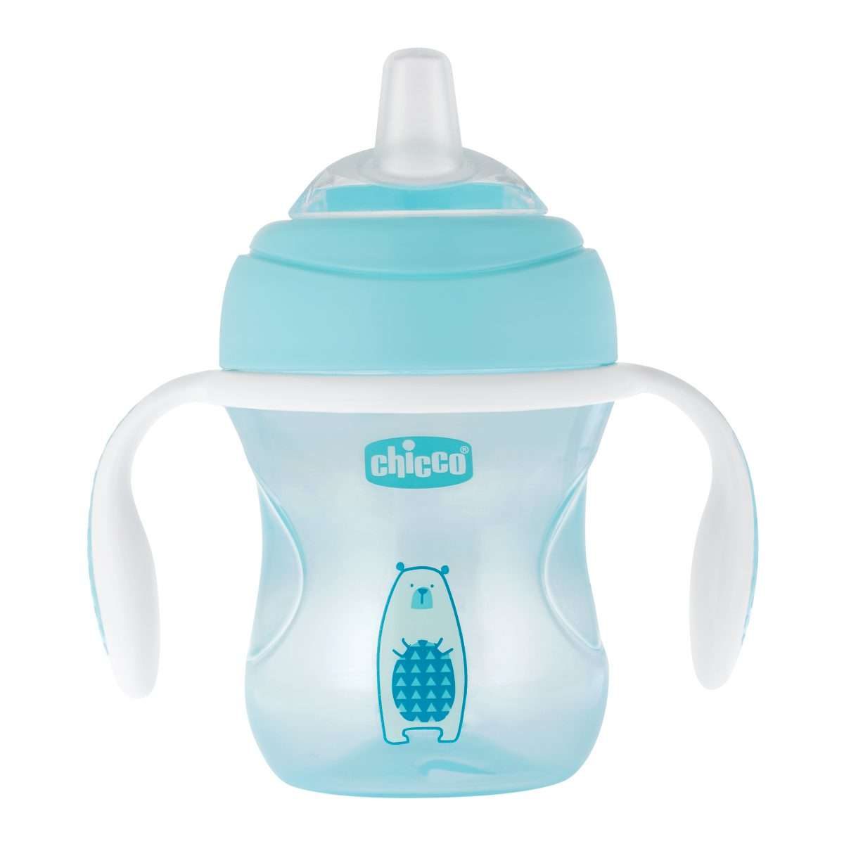 Chicco Transition 4m+ Feeding Cup  Roze