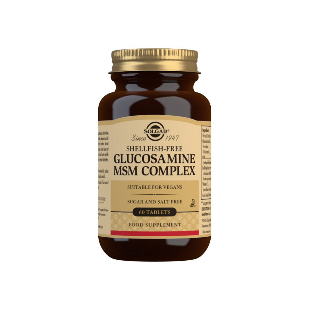 Solgar Glucosamine  MSM Complex *60 Tab