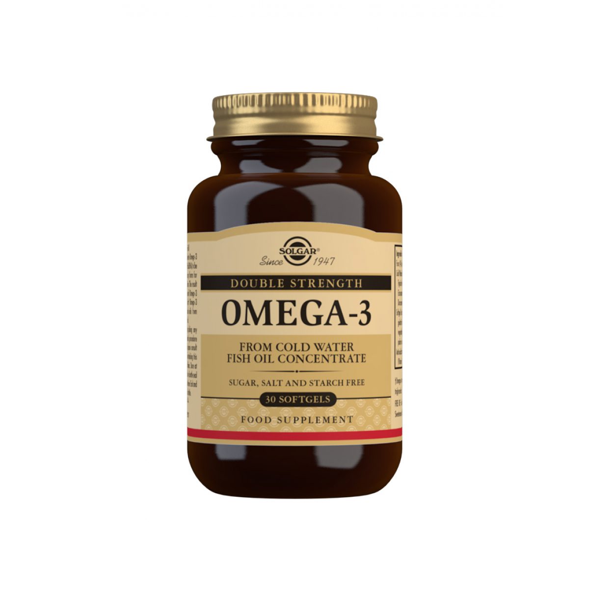 Solgar - Omega-3 Double Strength*30 Kapsula