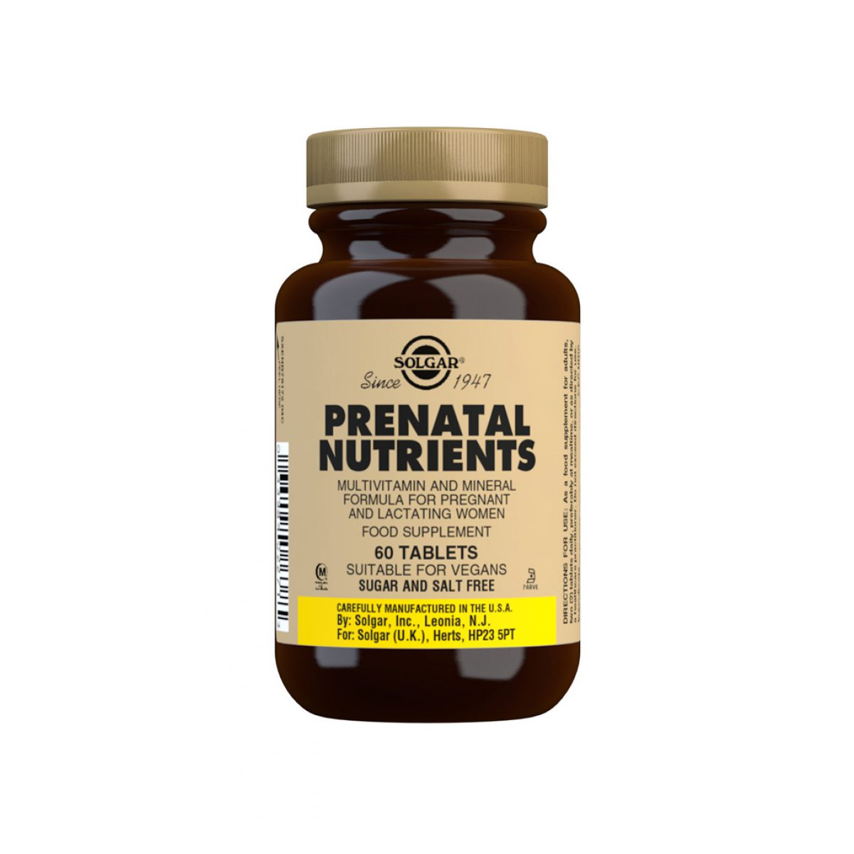 Solgar Prenatal *60 Tab