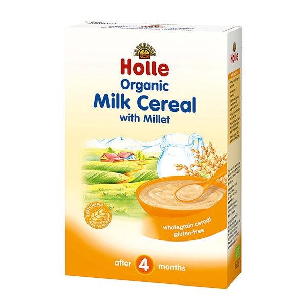 Holle Organic Milk Cereal With Millet
