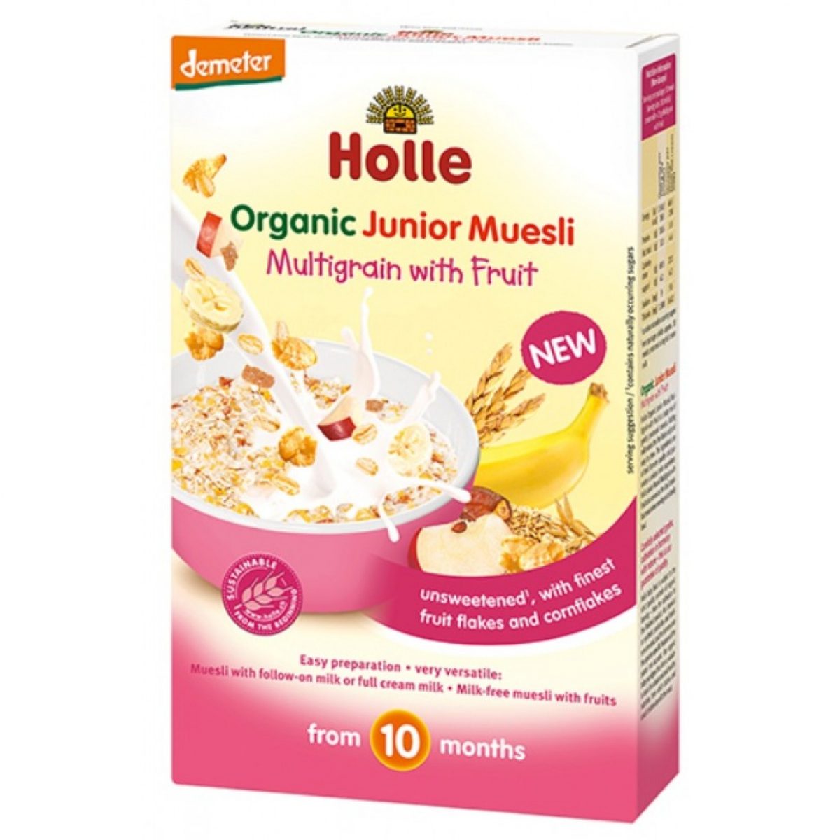 Holle Organic Junior Muesli (Multigrain With Fruit)