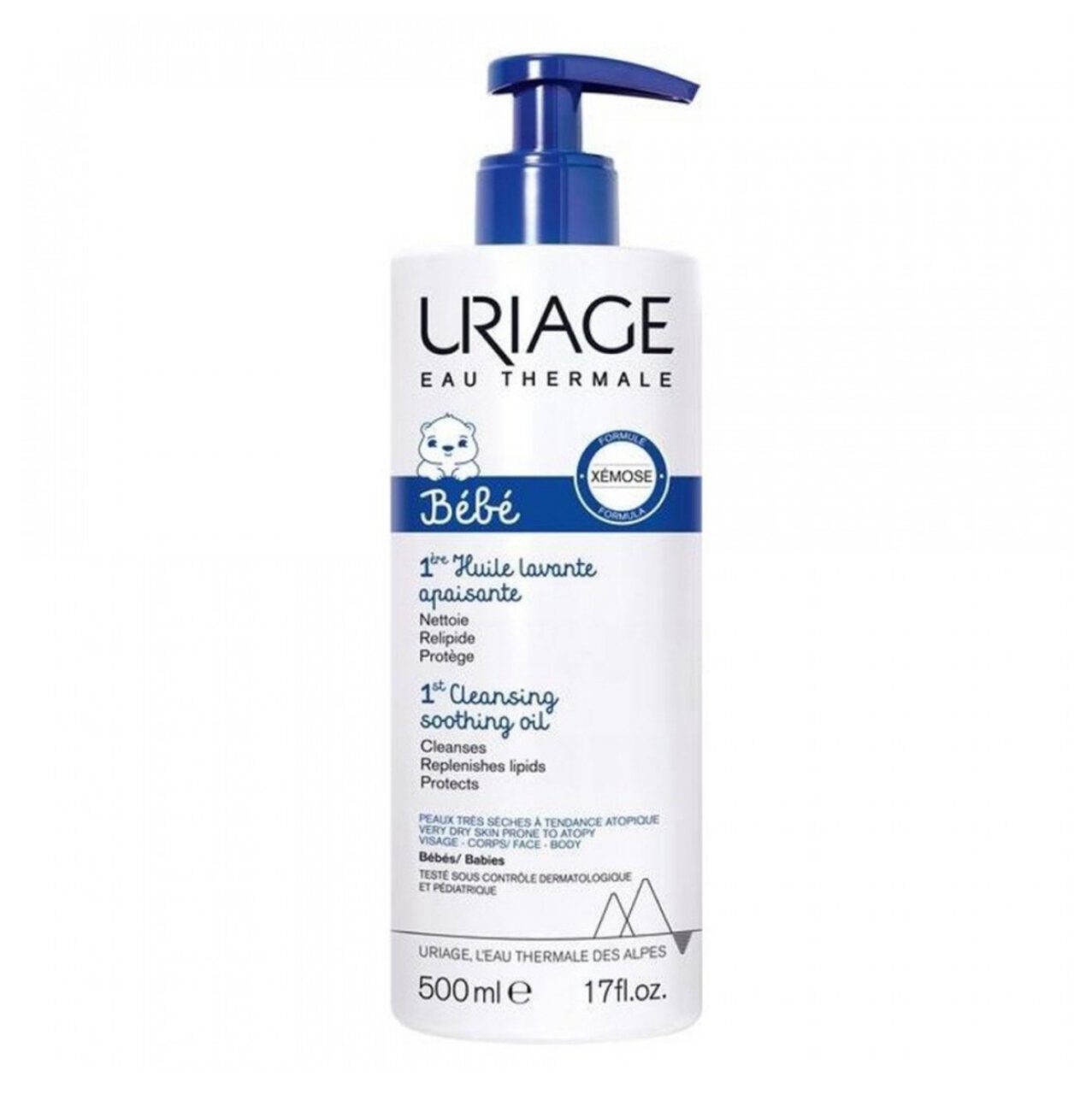 Uriage - Bebe First Cleansing Soothing Oil *500 ml - Florifarma