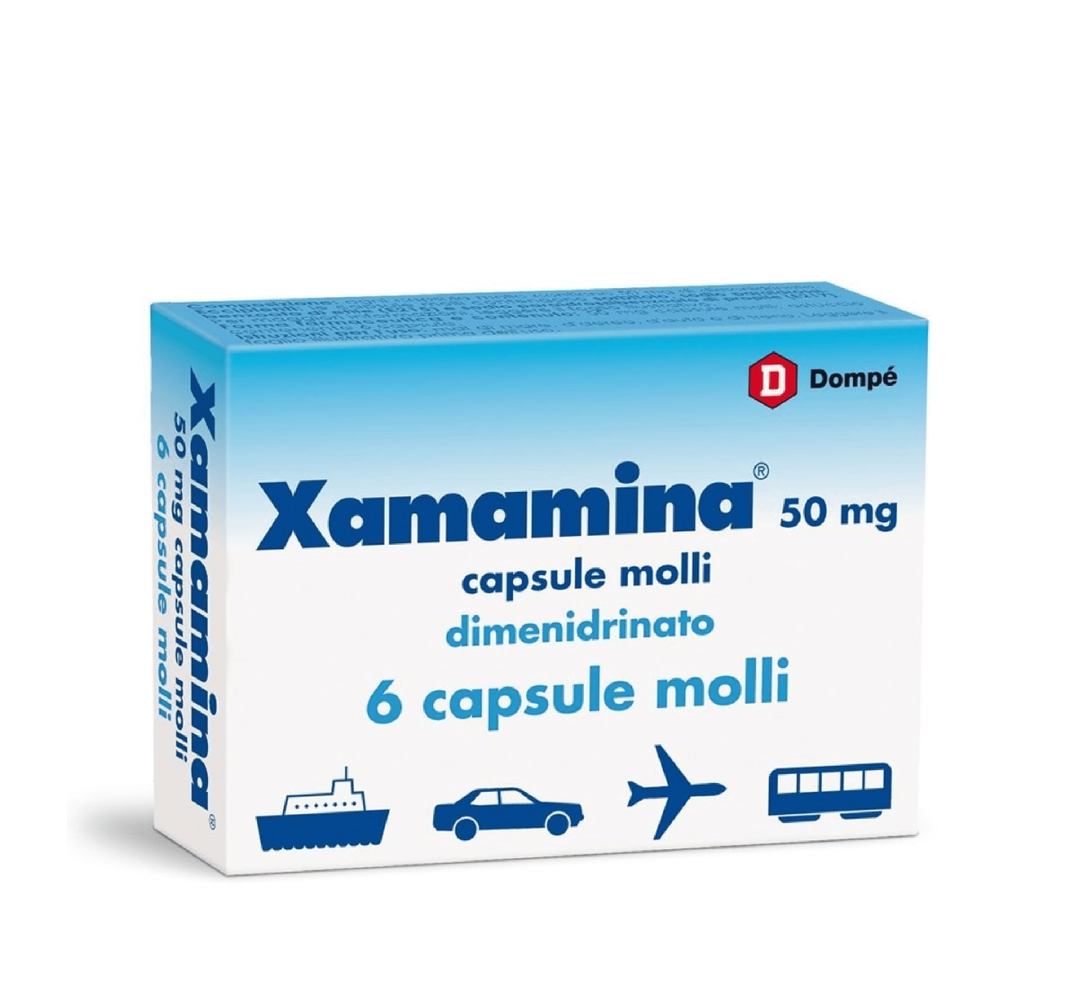 Xamamina 50 mg *6 Caps